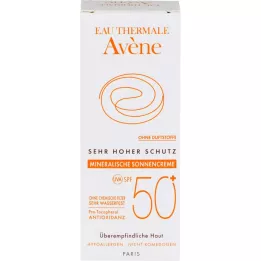 Avene Mineral Suncreen SPF 50+, 50 ml