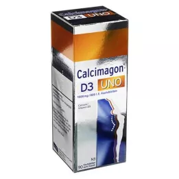 CALCIMAGON D3 Uno purutabletit, 90 kpl