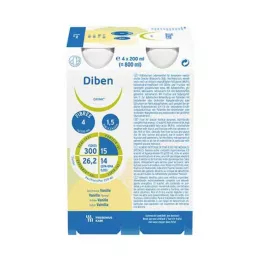 DIBEN DRINK Vanilja 1,5 kcal/ml, 24X200 ml
