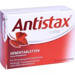 ANTISTAX Extra Venenkablets, 90 kpl
