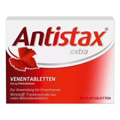 ANTISTAX lisälaskimotabletit, 90 kpl