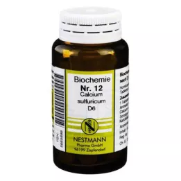 BIOCHEMIE 12 Calcium sulfuricum D 6 tablettia, 100 kpl