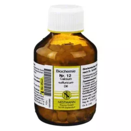 BIOCHEMIE 12 Kalsiumrikkiä D 6 tablettia, 400 kpl
