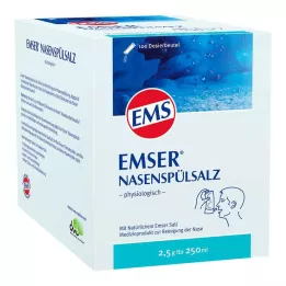 EMSER Nenähuuhtelusuolan fysiologinen pullo, 100 kpl