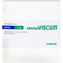 ABNOBAVISCUM Abietis 2 mg ampullit, 48 kpl