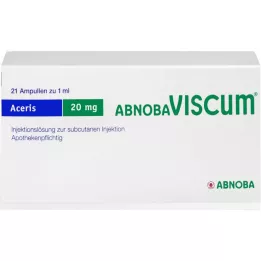 ABNOBAVISCUM Aceris 20 mg ampullit, 21 kpl
