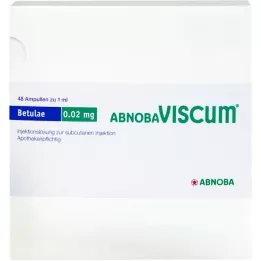 ABNOBAVISCUM Betulae 0,02 mg ampullit, 48 kpl