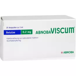 ABNOBAVISCUM Betulae 0,2 mg Ampules, 21 kpl