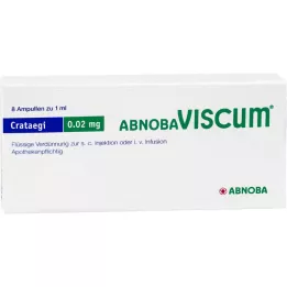 ABNOBAVISCUM Crataegi 0,02 mg ampullit, 8 kpl