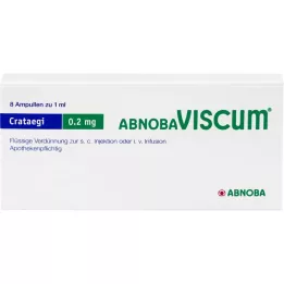 ABNOBAVISCUM Crataegi 0,2 mg ampullit, 8 kpl