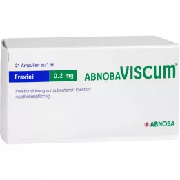 ABNOBAVISCUM Fraxini 0,2 mg ampullit, 21 kpl