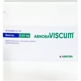 ABNOBAVISCUM Quercus 0,02 mg ampullit, 48 kpl