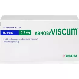 ABNOBAVISCUM Quercus 0,2 mg ampullit, 21 kpl