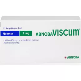 ABNOBAVISCUM Quercus 2 mg ampullit, 21 kpl