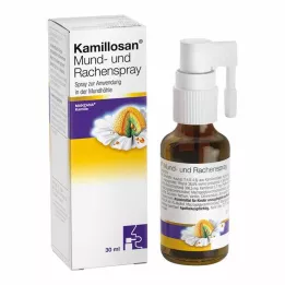 KAMILLOSAN Suu- ja kurkkusumute, 30 ml