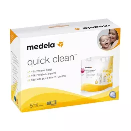MEDELA Quick Clean Bags, 5 kpl