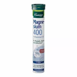 KNEIPP Magnesium 400+C+E poretabletit, 15 kpl