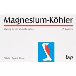 MAGNESIUM KÖHLER Kapseln, 1x15 kpl