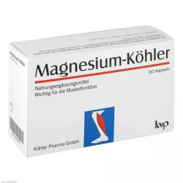 MAGNESIUM KÖHLER Kapselit, 1X60 kpl
