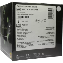 WELLION CALLA vaalea verensokeri mg.Aseta mmol/l valkoinen, 1 kpl