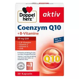 DOPPELHERZ Koentsyymi Q10+B-vitamiinikapselit, 30 kpl