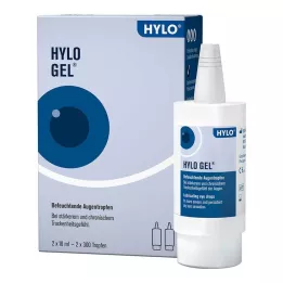 HYLO-GEL Silmätipat, 2X10 ml