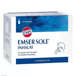 EMSER Pohjainhalaatioliuos sumuttimeen, 20 kpl
