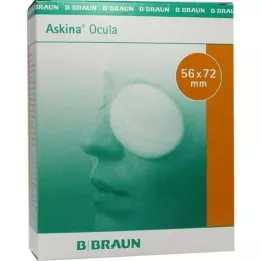 ASKINA Ocula Eye Compression 56x72 mm steriili, 5 kpl