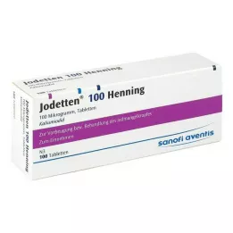 JODETTEN 100 Henning-tablettia, 100 kpl