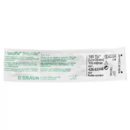 VASOFIX Braunüle 18 G 33 mm vihreä/valkoinen, 1 kpl