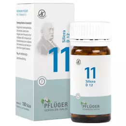 BIOCHEMIE Pflüger 11 Silicea D 12 tablettia, 100 kpl