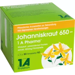 St. Johns Wort 650 1A Pharma, 90 kpl