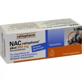 NAC-ratiopharm akuutti 600 mg yskämuoto Brokelass., 10 kpl
