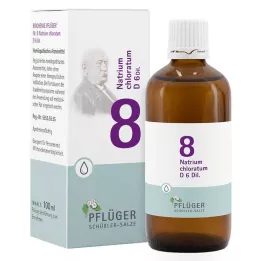 BIOCHEMIE Pflüger 8 Natrium chloratum D 6 tippaa, 100 ml