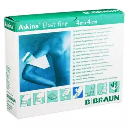 ASKINA Elast Fine Bandage 4 cmx4 m löysä, 20 kpl