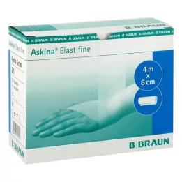 ASKINA Elast Fine Bandage 6 cmx4 m löysä, 20 kpl
