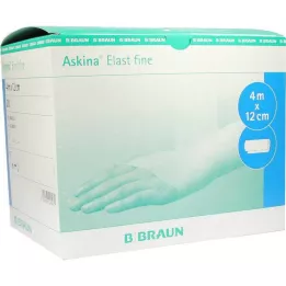 ASKINA Elast Fine Bandage 12 cmx4 m löysä, 20 kpl