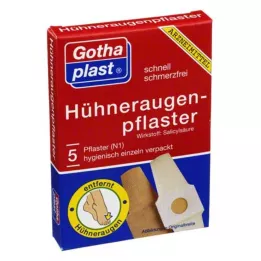 GOTHAPLAST Maissikipsi 2x6 cm, 5 kpl