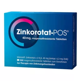 ZINKOROTAT POS enterotabletit, 500 kpl