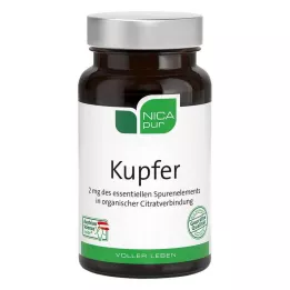 NICAPUR Kuparikapselit, 60 kpl