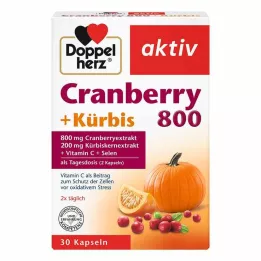 DOPPELHERZ Karpalo+Kurpitsa kapselit, 30 kpl