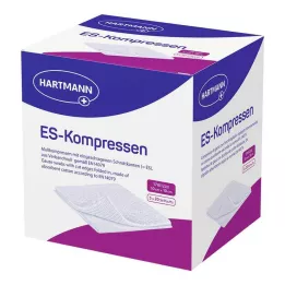 ES-KOMPRESSEN steriili 10x10 cm 12-kertainen bulkkipakkaus, 5x20 kpl