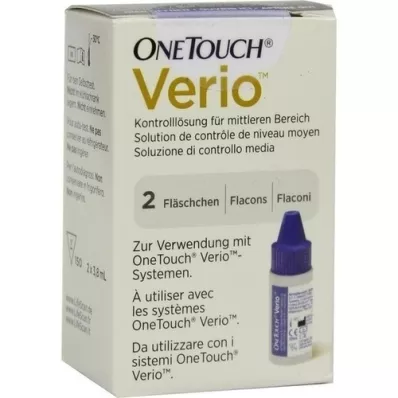 ONE TOUCH Verio -ohjausratkaisuväliaine, 2x3,8 ml