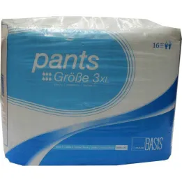 Param Pants Basic koko 3 XL, 16 kpl