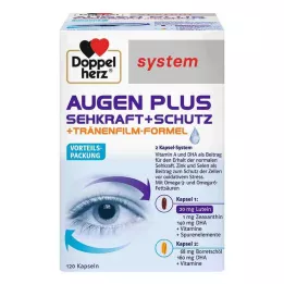 DOPPELHERZ Eyes plus Vision+Protection -järjestelmän kapselit, 120 kpl