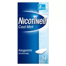 NICOTINELL Purukumi Cool Mint 2 mg, 24 kpl