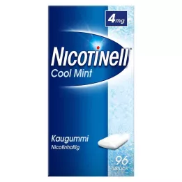 NICOTINELL Purukumi Cool Mint 4 mg, 96 kpl