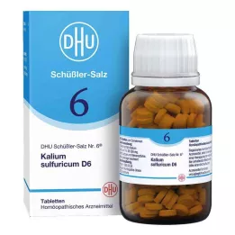 BIOCHEMIE DHU 6 Kalium sulfuricum D 6 tablettia, 420 kpl