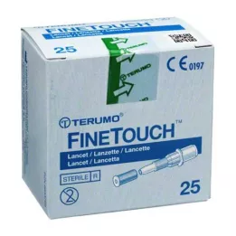 TERUMO FineTouch kertakäyttölansetit, 25 kpl