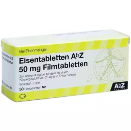 EISENTABLETTEN Abbey 50 mg Film -päällystetyt tabletit, 50 kpl